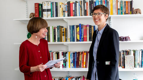 Eleanor Finnegan and Kathleen Coleman