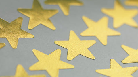 sheet of gold star stickers