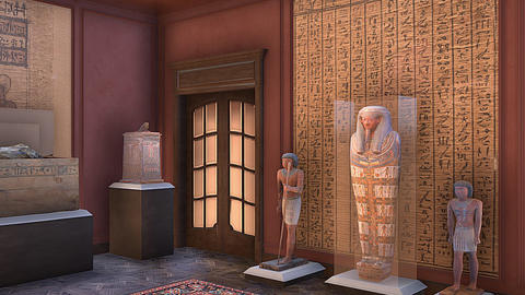 virtual Egyptian gallery