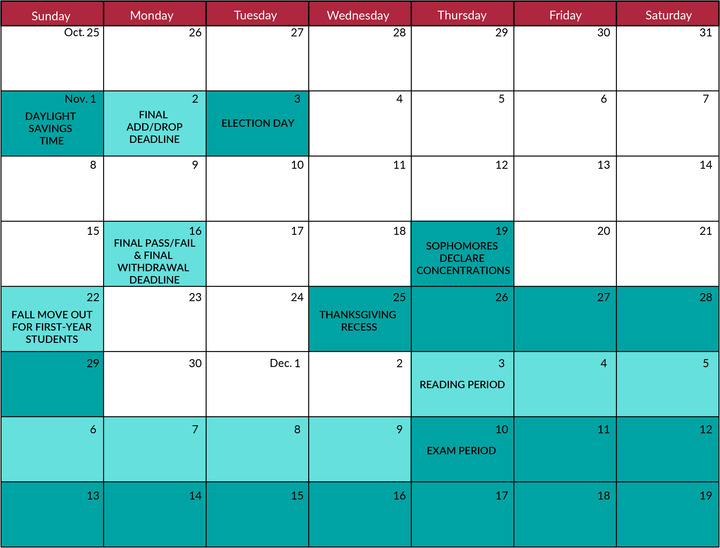 November 2020 Calendar