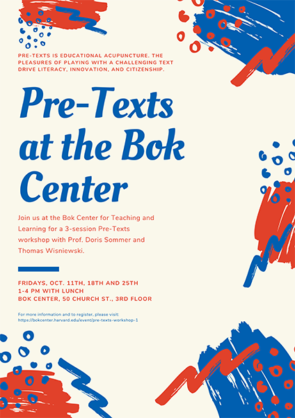 pre-texts poster